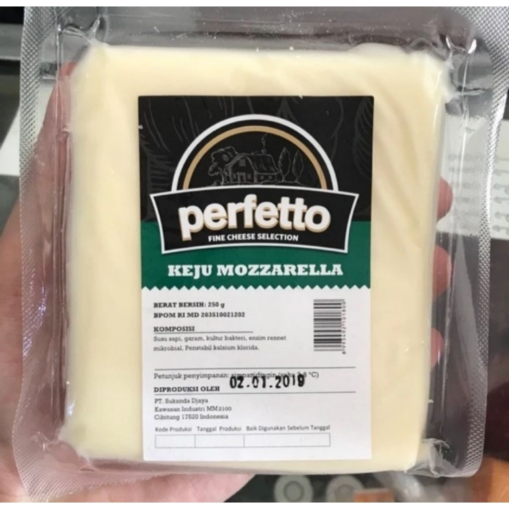 

Perfetto Keju Mozarella 120 gram / keju