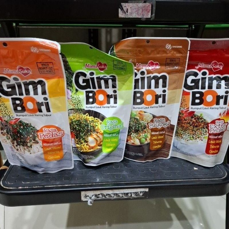 

[oddsolshop] pekanbaru/Mamasuka Gim Bori 60GR Bumbu Tabur Rumput Laut Kering Seaweed Sprinkles