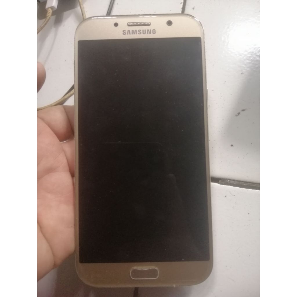 lcd Samsung a7 a720f 2017 ori amoled copotan