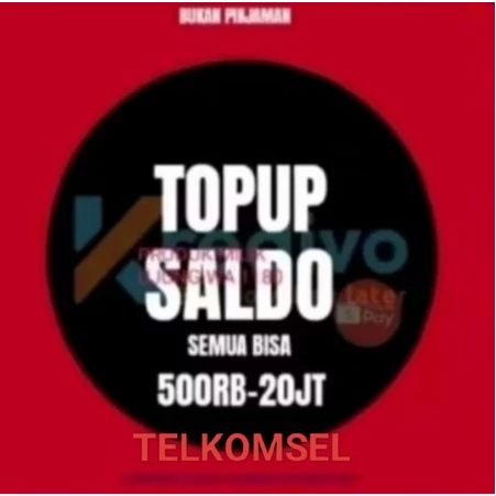 

TERMURAH!!! TOP UP SALDO/PULSA TRANSFER REGULER TELKOMSEL 1jt/10jt