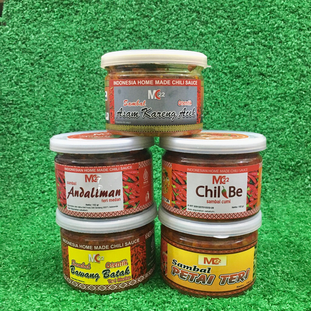 

Mc22 Sambal Instant Indonesian Home Made Chili Sauce Lokal HALAL