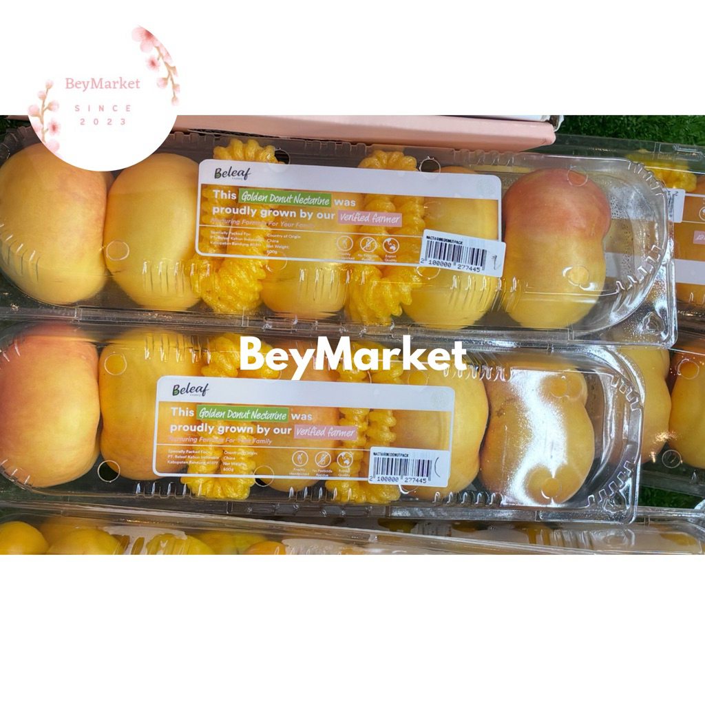 

Nectarine Donuts 500g | Buah Nectarine Import | Pack