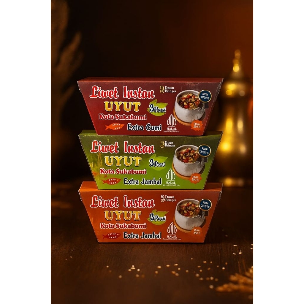 

Nasi Liwet Instan Lisung Uyut