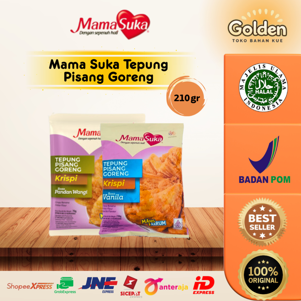 

Mama Suka Tepung Pisang Goreng