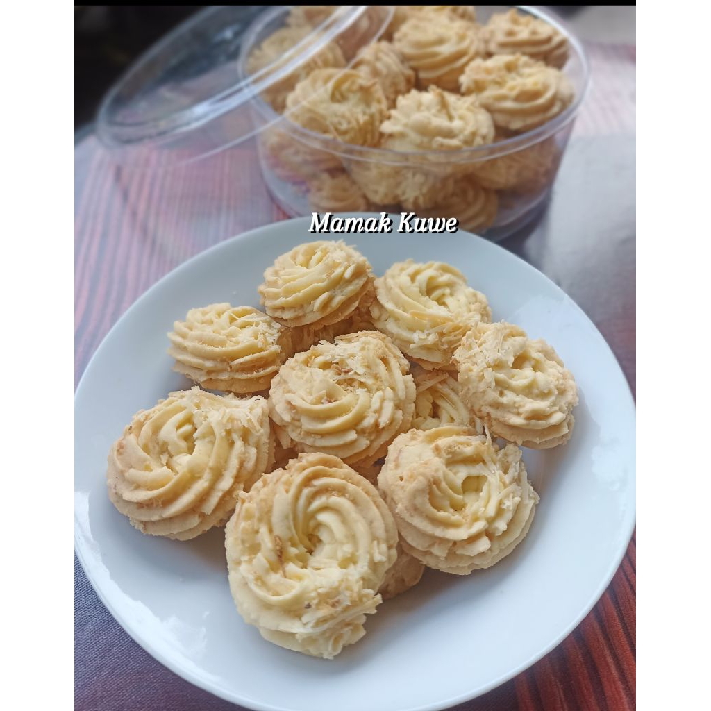 

Sagu Keju by Mamak Kuwe kemasan toples bulat 250 gr