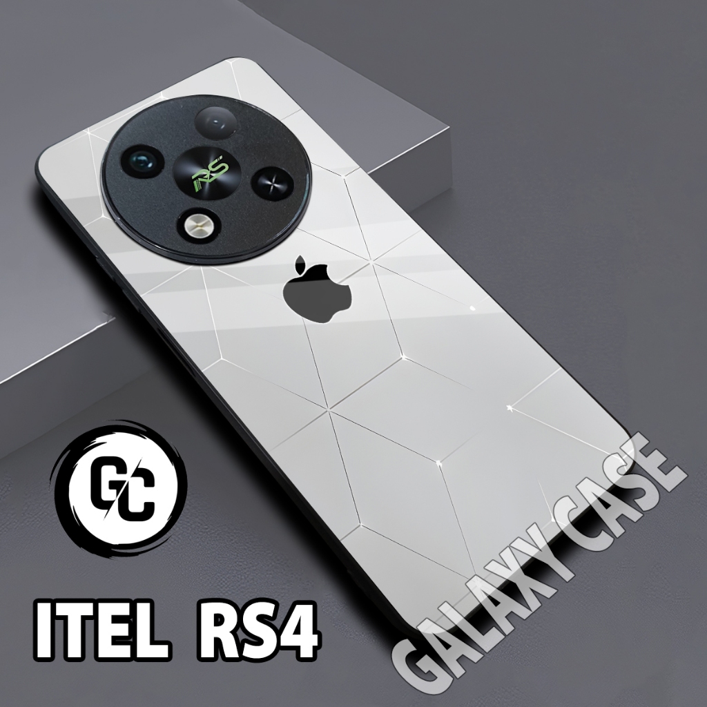 Softcase glossy ITEL RS4/Case ITEL RS4 Cewek/case ITEL RS4 glitter/casing ITEL RS4/case HP ITEL RS4