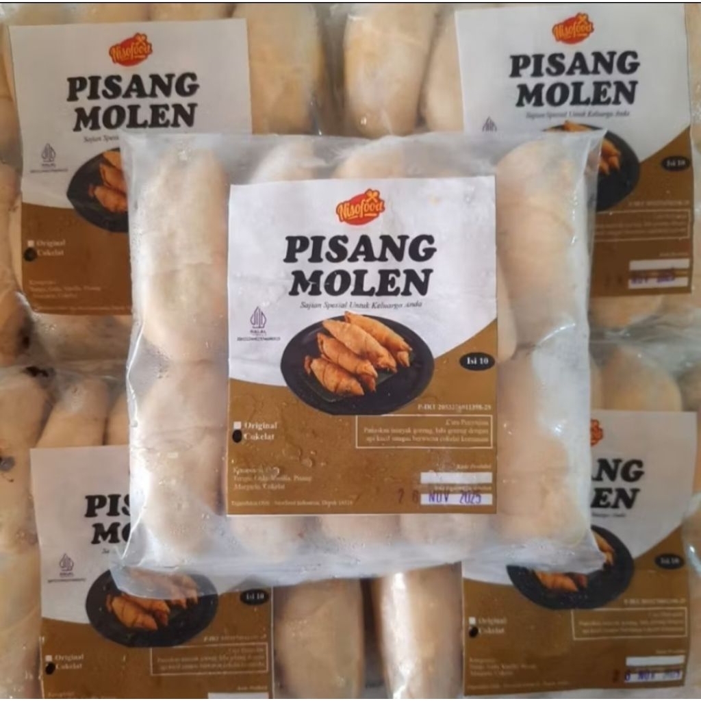 

Molen Pisang Cokelat Nisofood isi 10