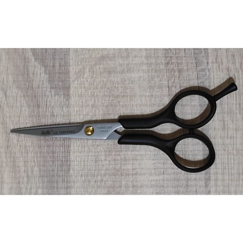 GUNTING RAMBUT SHILLA RATA STAINLESS STEEL ORIGINAL (PANJANG GUNTING 13.5CM) / GUNTING RAMBUT SHILLA
