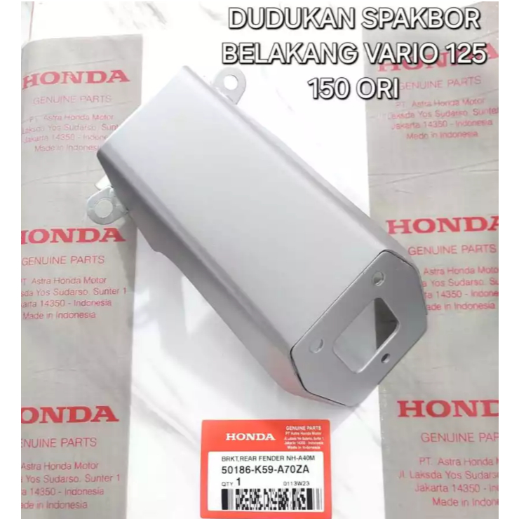 DUDUKAN SPAKBOR BELAKANG VARIO 125 VARIO 150 ORIGINAL 50186-K59-A70ZA