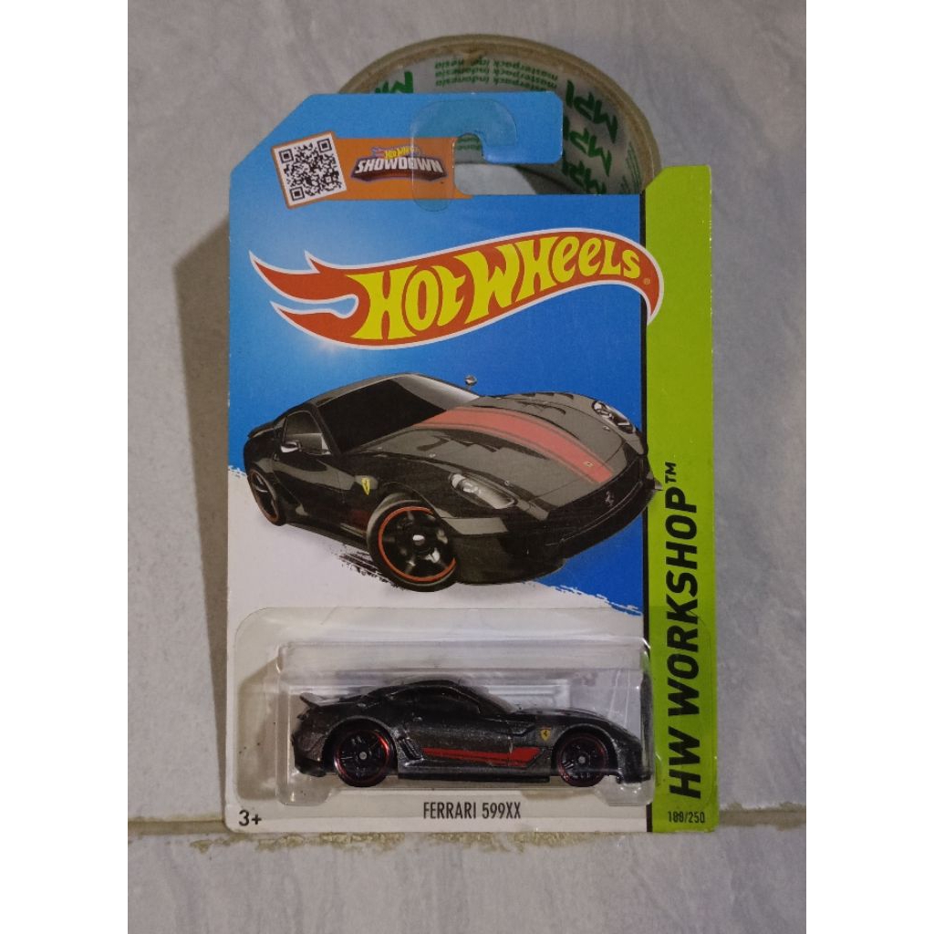 Hotwheels Ferrari 599XX Hitam