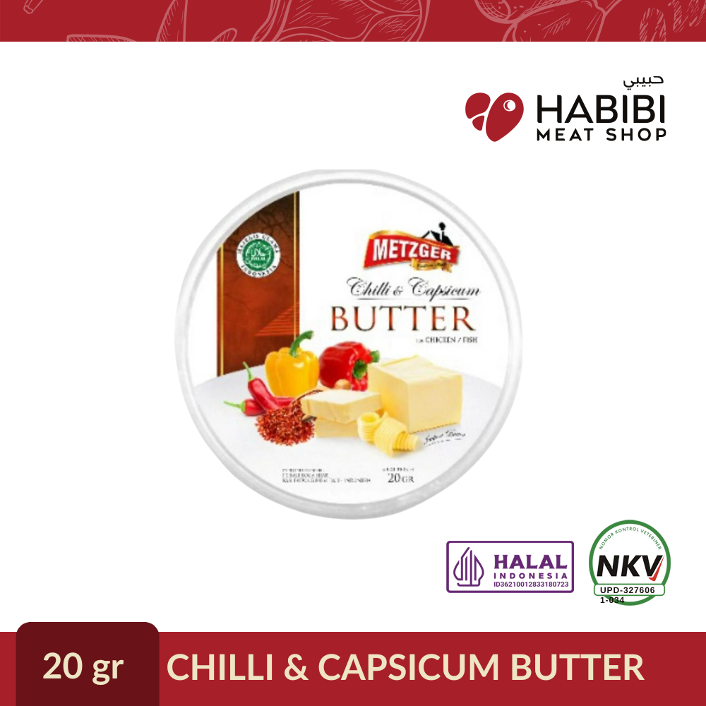 

METZGER CHILLI & CAPSICUM BUTTER (20gr)