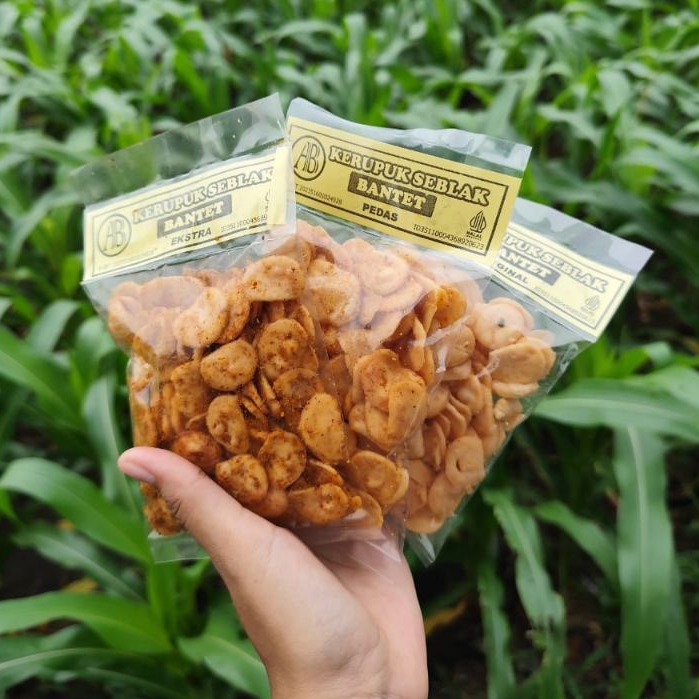 

KERUPUK SEBLAK (UDANG) BANTET TERMURAH READY STOK SIAP KIRIM & FREE ONGKIR