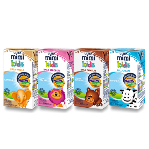 

Susu Ultra Mimi UHT 125ml Susu Steril Anak All Varian Rasa Full Cream Cokelat Stroberi Vanila