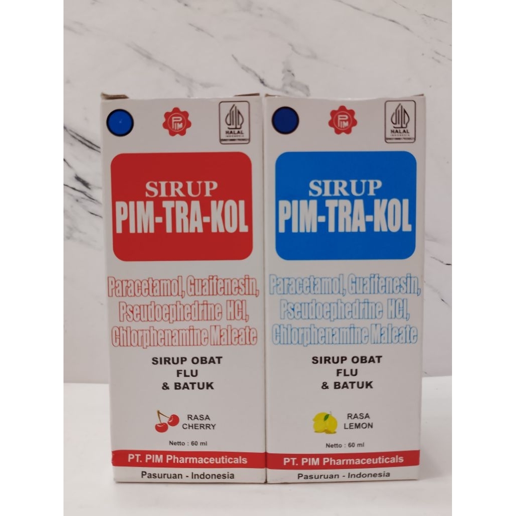 

PIMTRAKOL SIRUP /Lemon/ Cherry 60 ml