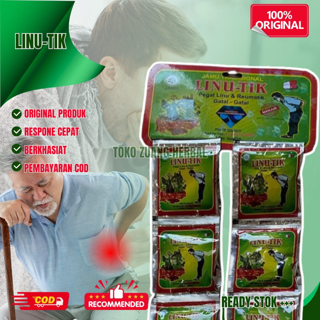

Linutik Kapsul Original Renceng 20 Sachet Asam Urat