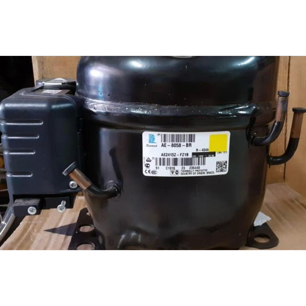 KOMPRESOR TECUMSEH AE2415Z | KOMPRESOR FREEZER/KULKAS/CHILLER/SHOWCASE 3/8PK R404