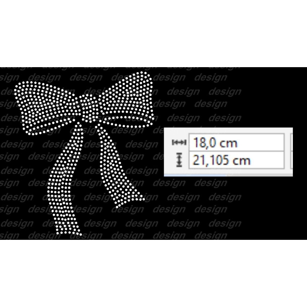 Mote Gosok Press Motif Pita