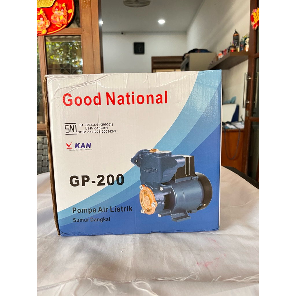 Pompa good national gp 200 / pompa untuk sumur dangkal gp 200