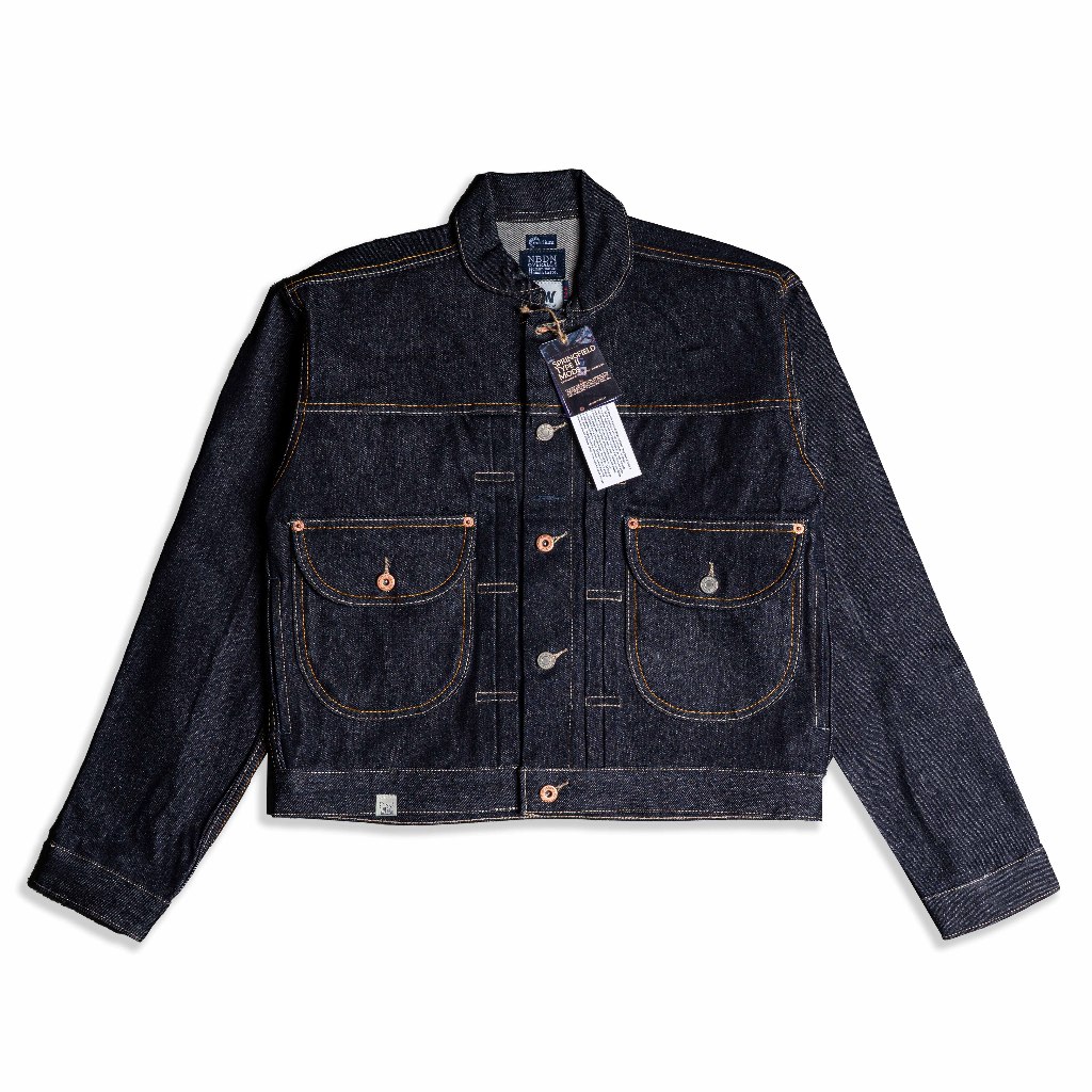 SPRINGFIELD 9 TYPE II MODS Selvedge Trucker