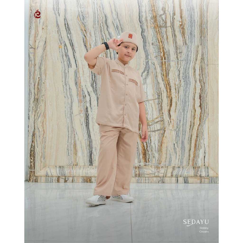 KEKE - Setelan Koko Anak Laki-Laki Tanpa Peci Sedayu Series Tanpa Peci Busana Muslim Anak Laki-Laki