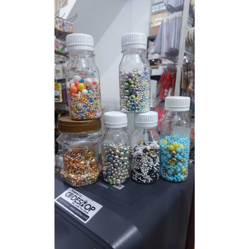 

SPRINKLE KUE WARNA WARNI 50 GR / MUTIARA HIASAN KUE WARNA WARNI