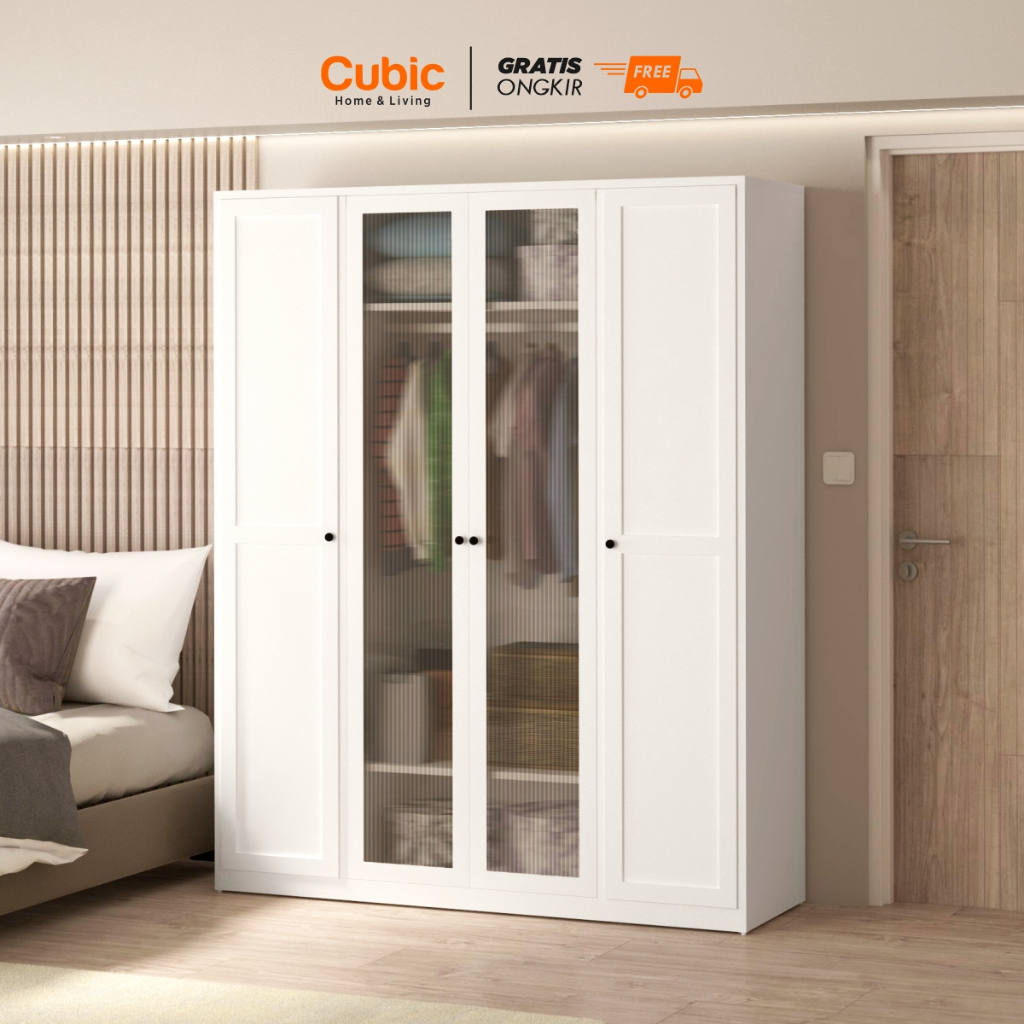 Cubic Lemari Pakaian / Lemari Baju - Avanti MALDIVES LP 400 A