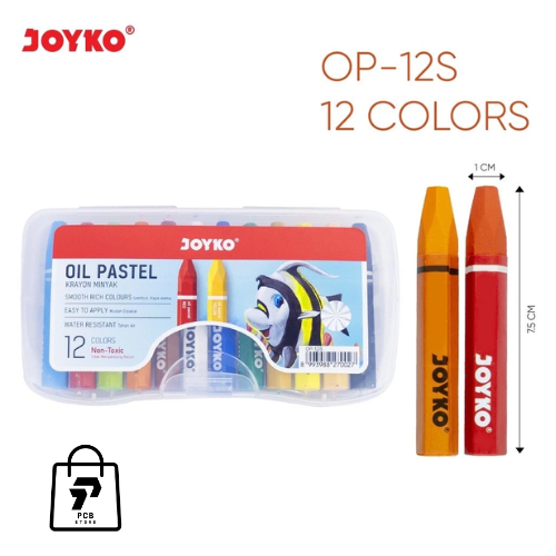 

Crayon Oil Pastel Joyko Isi 12 - Krayon Minyak OP-12S