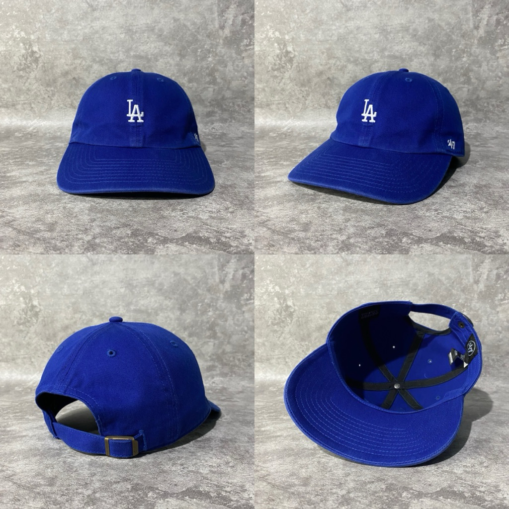 TOPI 47 BRAND BIRU SETELAN
