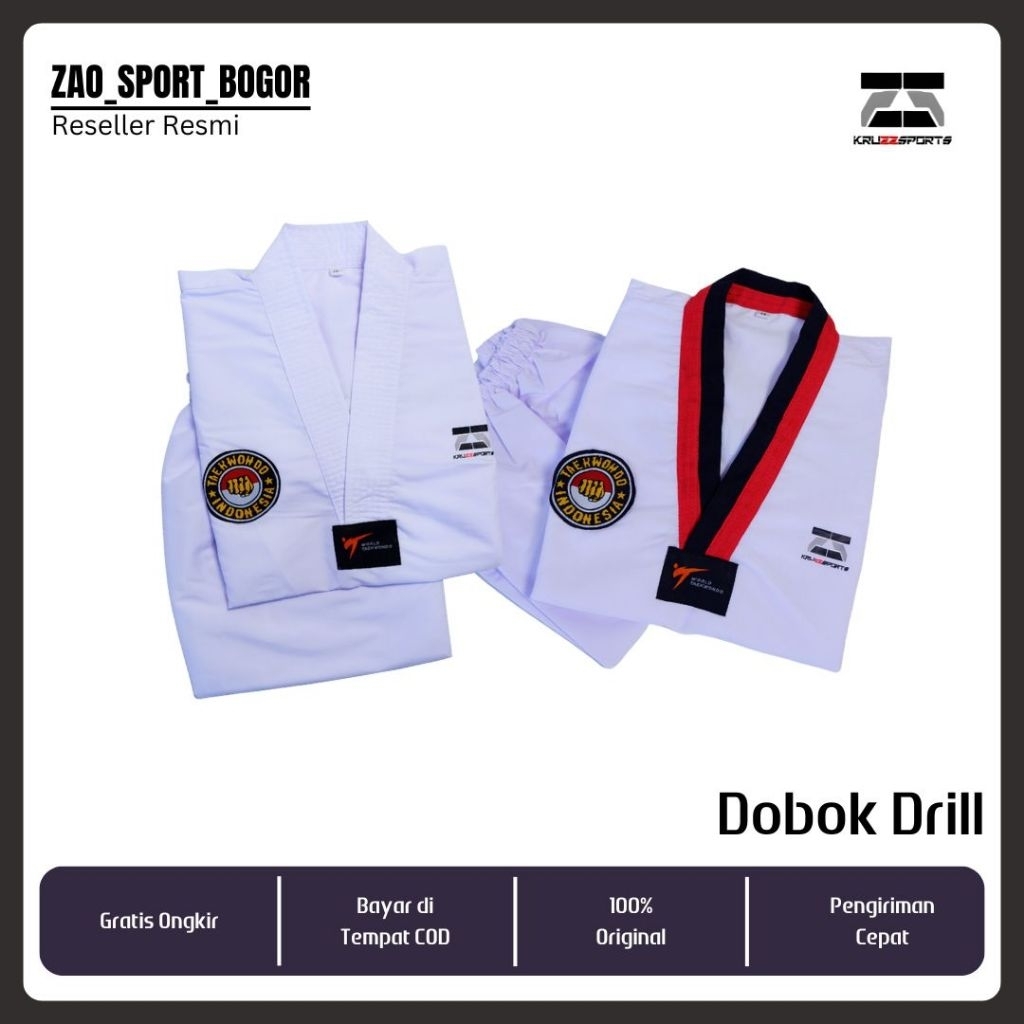 Dobok Drill Taekwondo Pemula