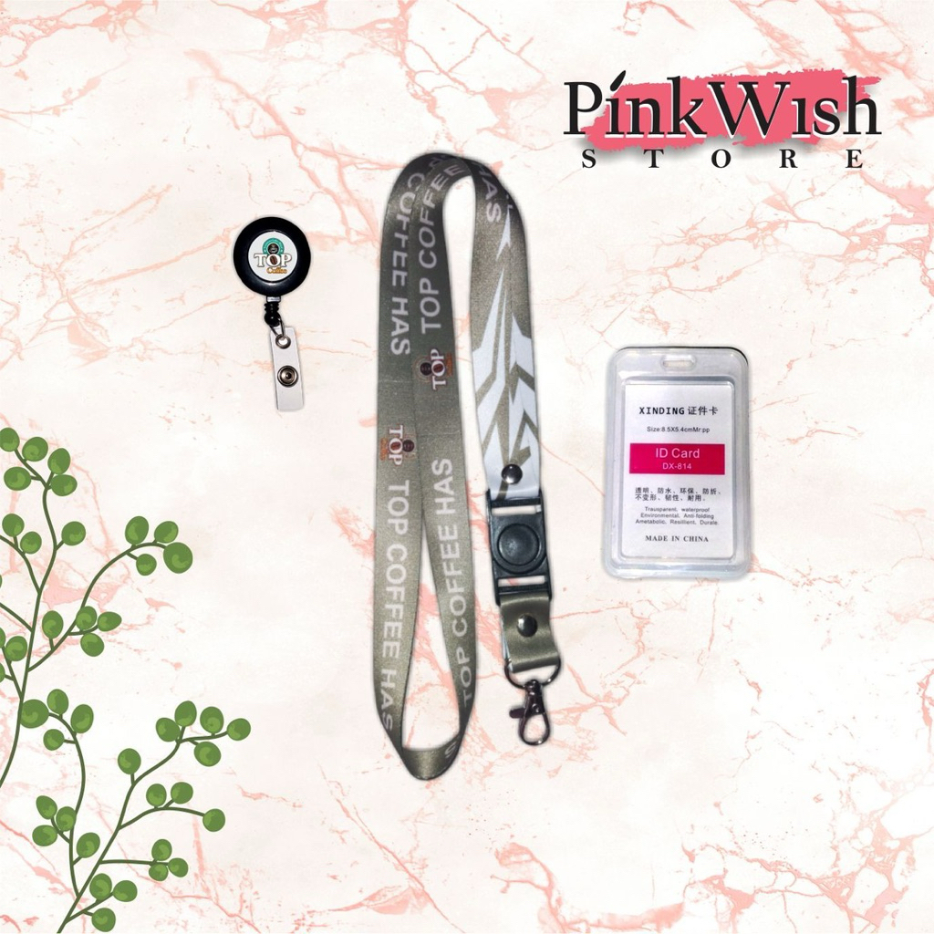 

Lanyard TOP COFFE HAS / Tali idcard TOP COFFEE HAS [Ready stock] Termurah