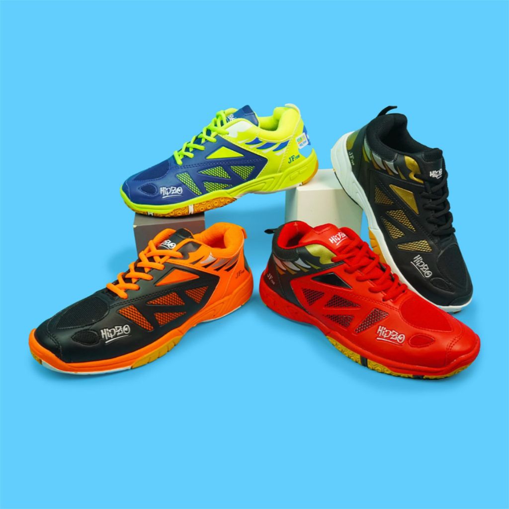 Sepatu Pria Badminton Hipzo M048 Sepatu Olahraga Lari Senam Yoga Sneakers Original
