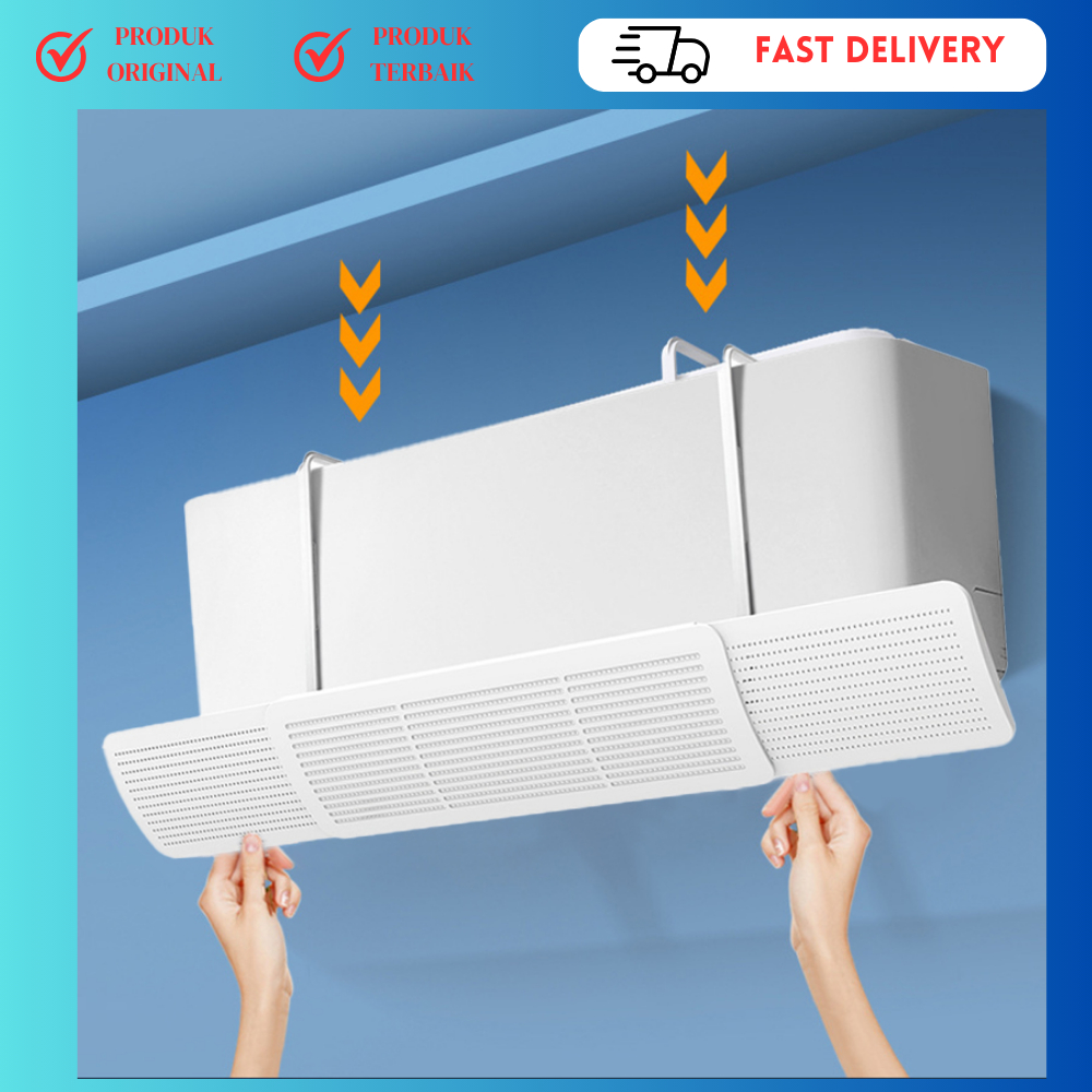 

WECOOL Cover Angin AC Retractable Air Conditioner Windshield Deflector - W92