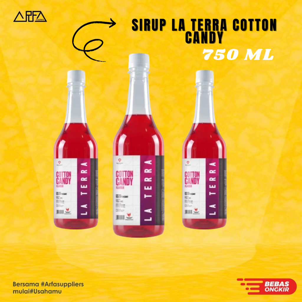 

Sirup La Terra Cotton Candy 750 ml