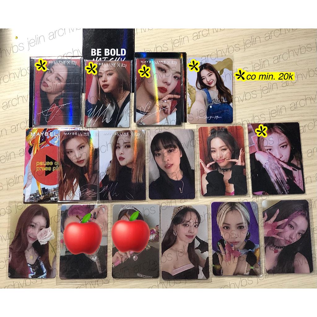 PHOTOCARD ITZY OFFICIAL CIL CHECKMATE CHESHIRE GUESS WHO POB YEJI LIA CHAERYEONG RYUJIN YUNA