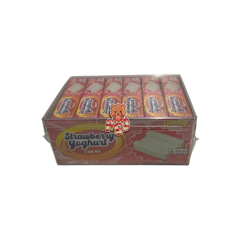 

LIANGGUI STRAWBERRY YOUGHURT CHEWY ISI 30
