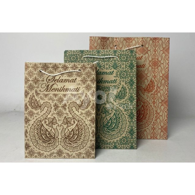 

Kantong Snack Batik Min Order 21x6x17CM ISI 100 PCS