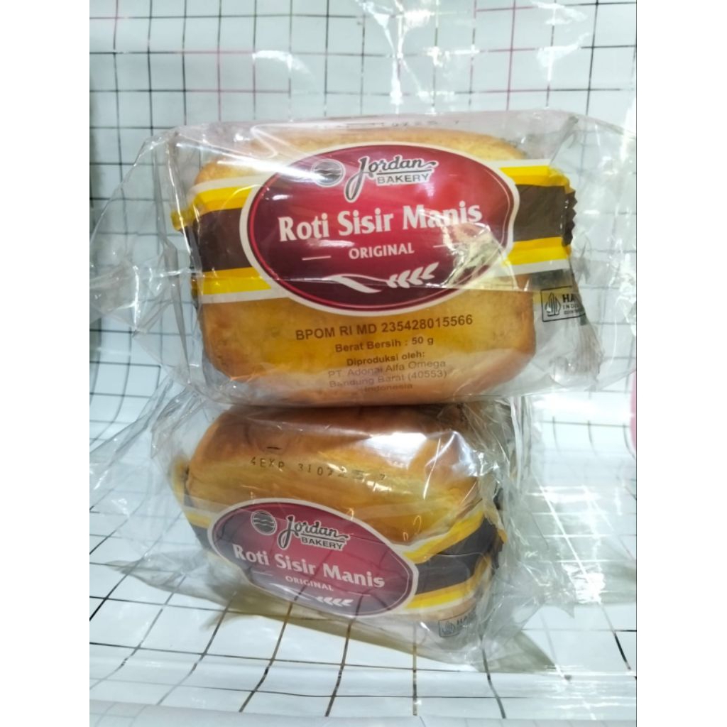 

Roti sisir manis jordan 1 pack isi 5