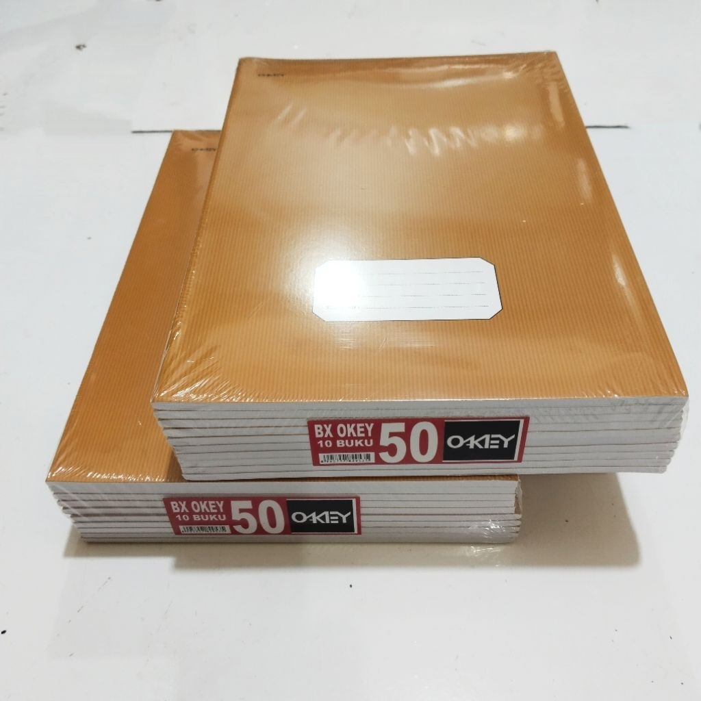 

1 Pak Buku Tulis Cover Coklat 50 Lembar isi 10 Pcs UKURAN BOXY