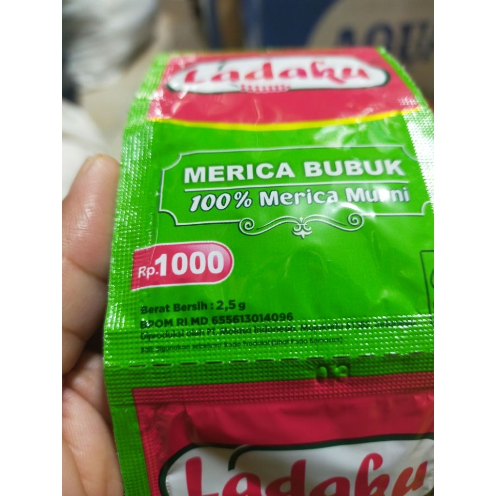 

LADAKU MERICA BUBUK 100% Merica Murni 10 sachet