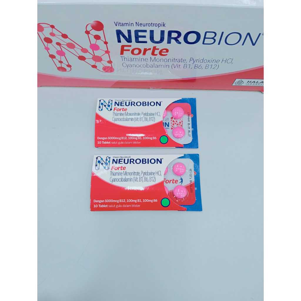 NEUROBION FORTE+NEUROBION PINK+VITAMIN B KOMPLEX+VITAMIN SYARAF+OBAT KEBAS