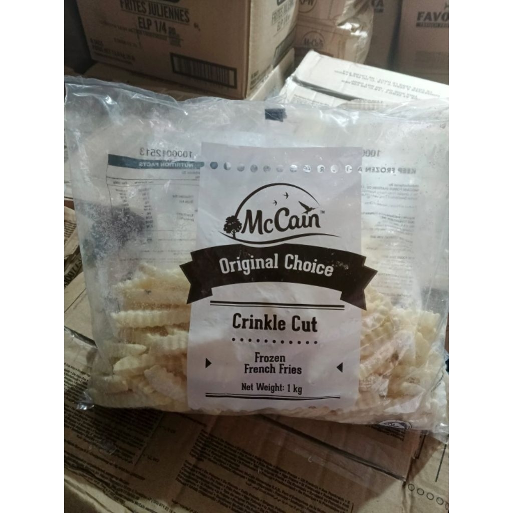 

McCain Crinkle Cut 1kg