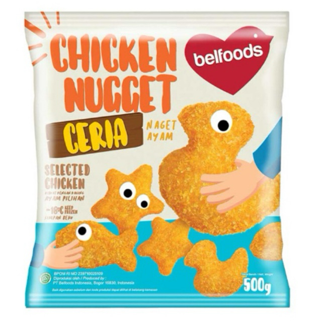 

BELFOODS Naget Ayam CERIA 500gr frozen Food Super murah