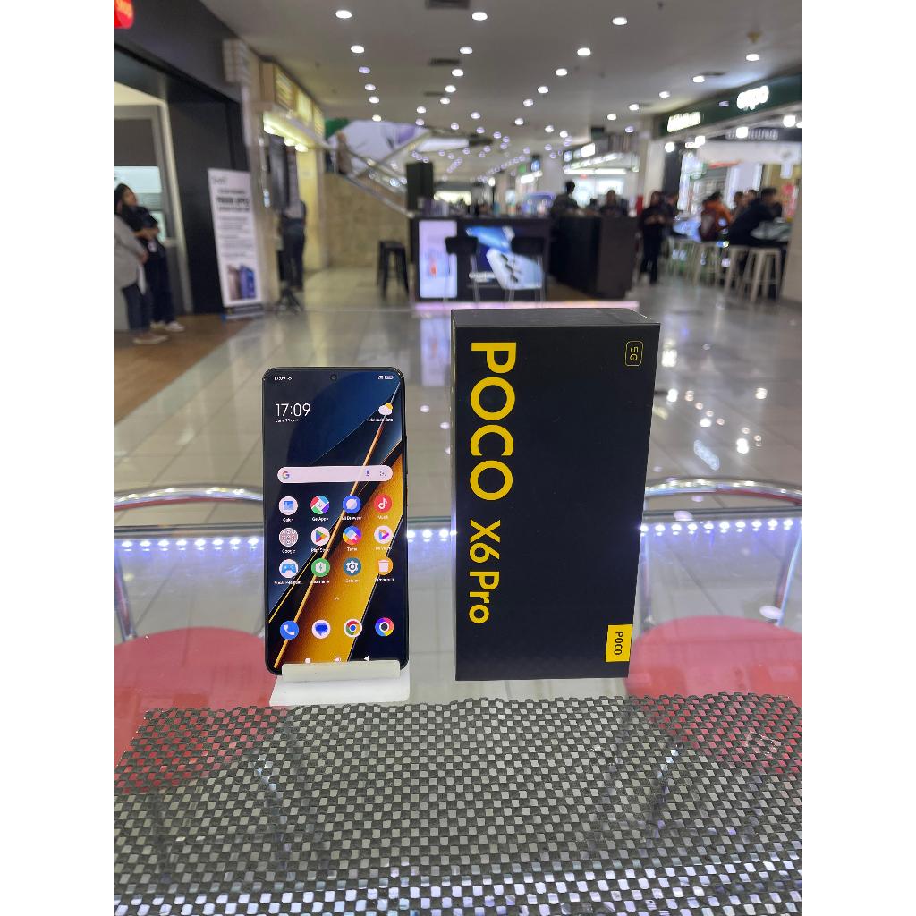 XIAOMI POCO X6 PRO 5G 12/512GB SECOND SEKEN BEKAS RAM 12 INTERNAL 512