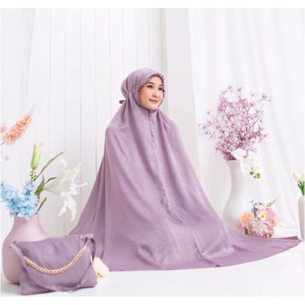 Mukena Silk santorini