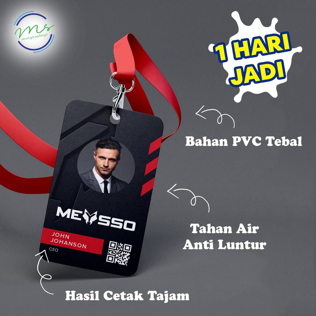

Cetak ID Card / Plastic PVC / Kartu Member / ID Card Karyawan