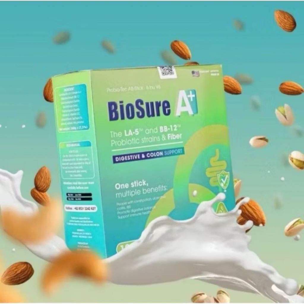 

BIOSURE A+ SUSU PRIOBIOTIK UNTUK PENDERITA USUS BESAR