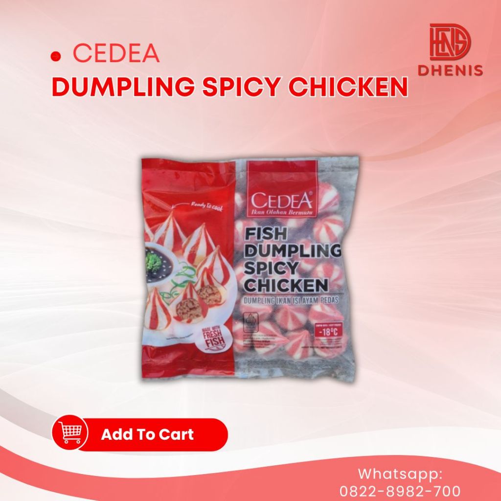 

Cedea Dumpling Spicy Chicken 500 Gr