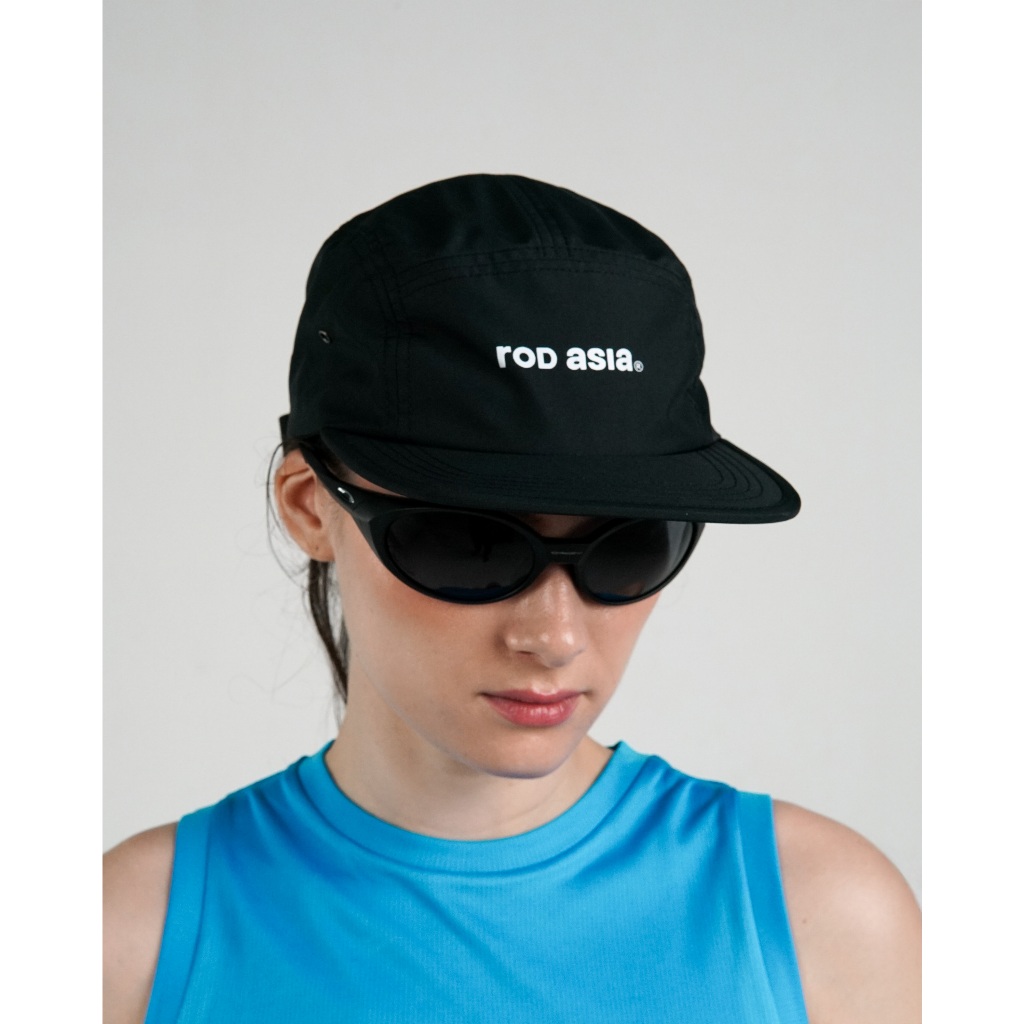 roD Asia | Running Cap Five Panel - Black | rawpace collection | Topi Olahraga Unisex