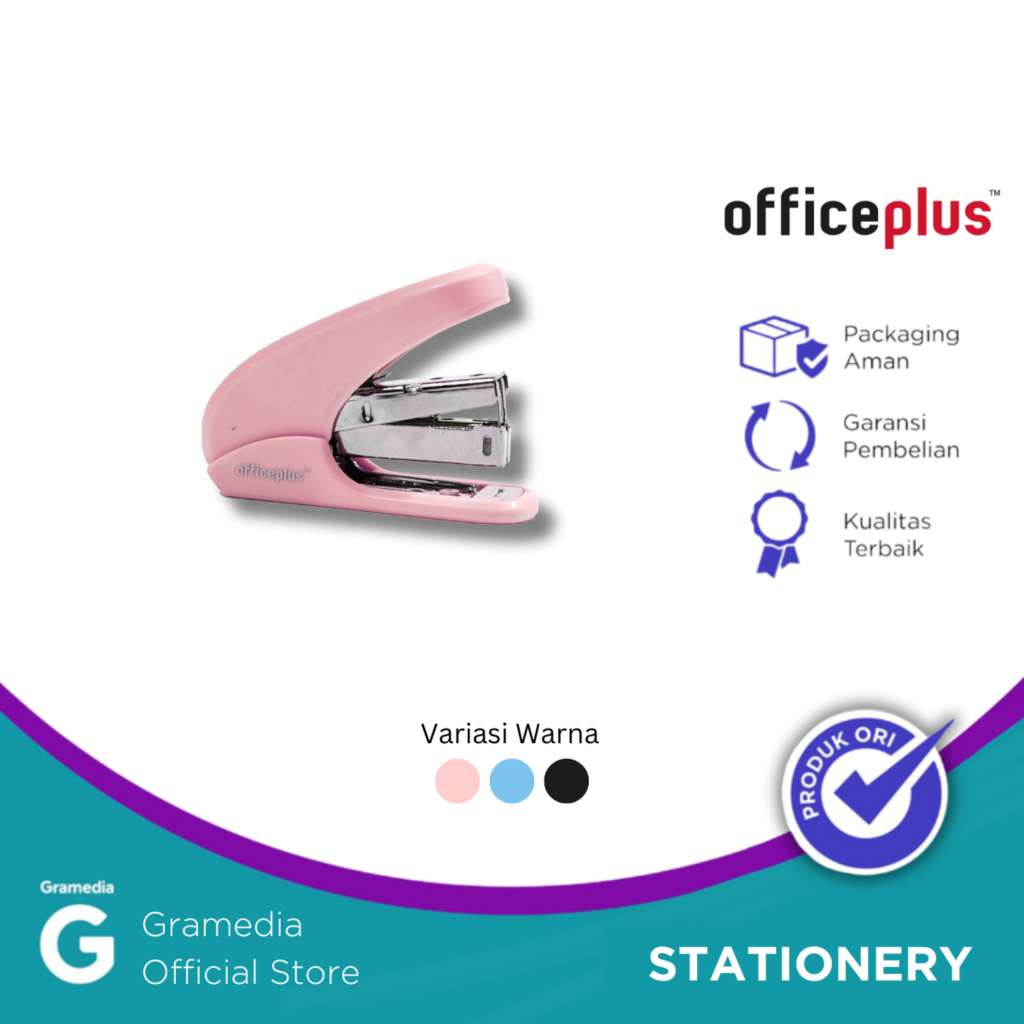 

Gramedia Manado-Stapler Office-P Effortless Pink Op-62001