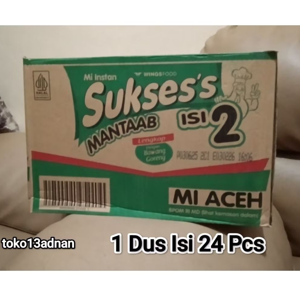 

Mie Sukses Isi 2 Mi Aceh 24 Pcs